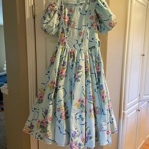 Daisy kingdom size kids 14 vintage dress